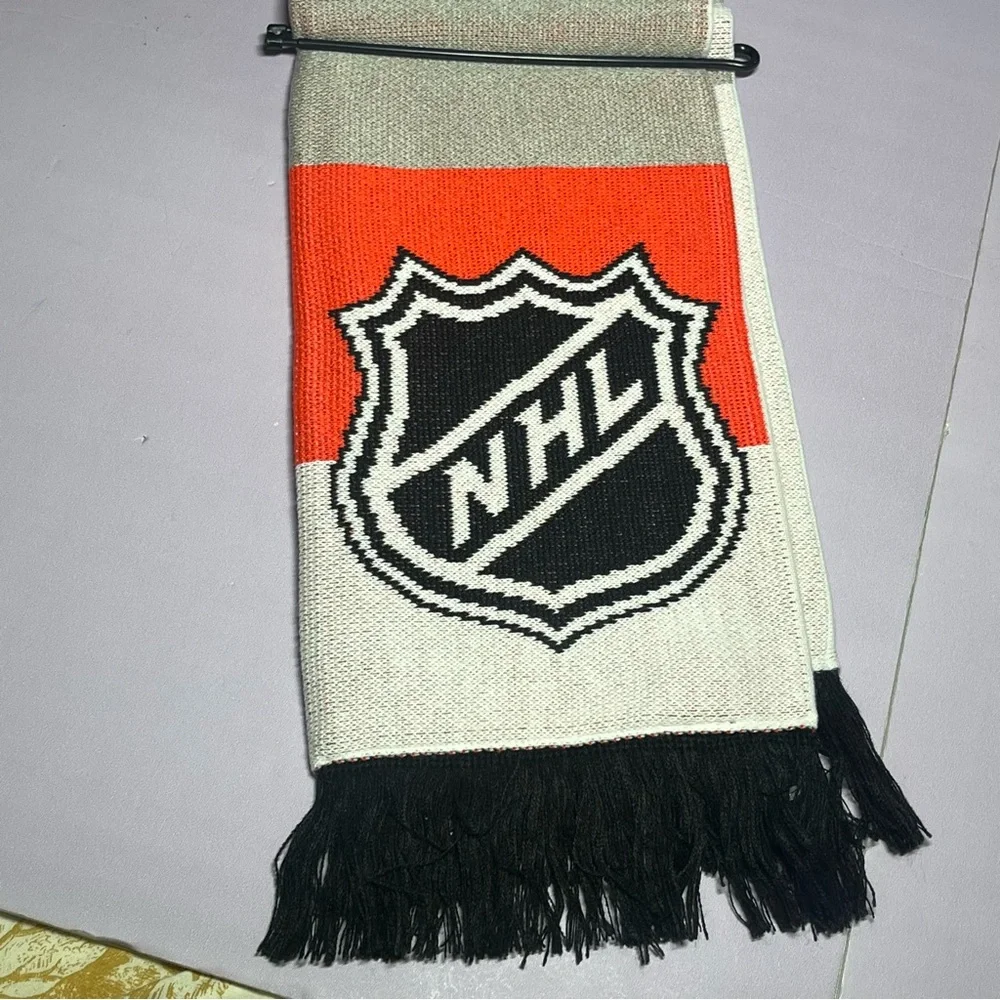 NWT NHL Adidas Tampa Bay Pacific Division Scarf All Star Game Knit Rare 2018